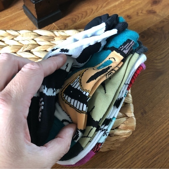 Disney The Nightmare Before Christmas: no-show 5pack themed socks - Picture 7 of 7